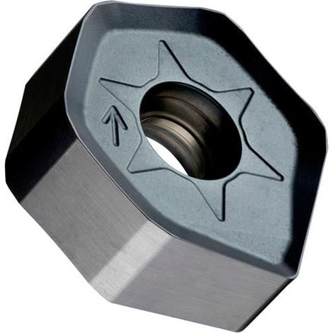 Fräswendeschneidplatte ISO XNGX 0906ANSN:M8330 Bohrungs-D. 4,9mm PVD beschichtet (1/2)