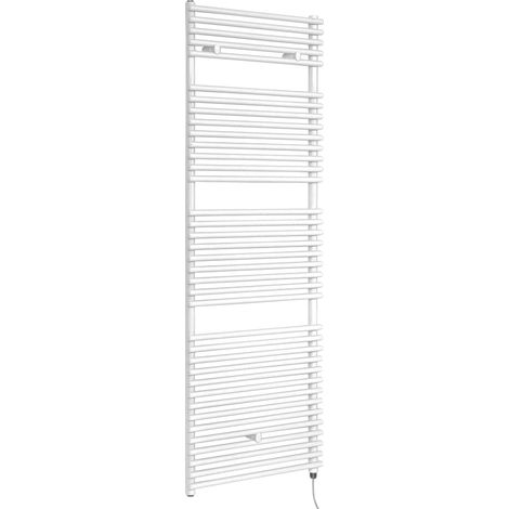 Hudson Reed Arno - Sèche-Serviettes Design Électrique Moderne - Blanc - 173.8 cm x 60 cm