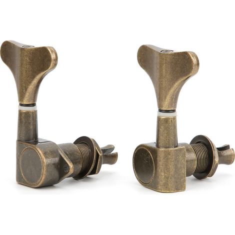 6-teiliges Stimmschlüssel-Set, komplett versiegelt, Fishtail-Stimmschlüssel für E-Bass (3 links + 3 rechts), Instrumentenzubehör (1/5)
