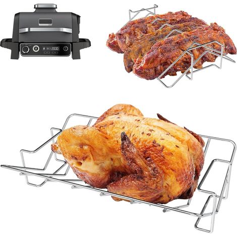 Grille Ailettes pour OG900 et OG800 Séries V Rack, Accessoires pour Barbecue Compatible avec Barbecue Électrique et Fumoir OG850EU, OG901EU (1/5)