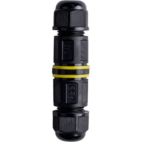 Connecteur étanche - 2P - IP68 - 0,5-1,5mm² - 17,5A - T105