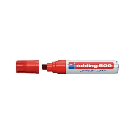 Edding 800 Marker Permanente Rosso (4-800002) (4800002) (1/2)