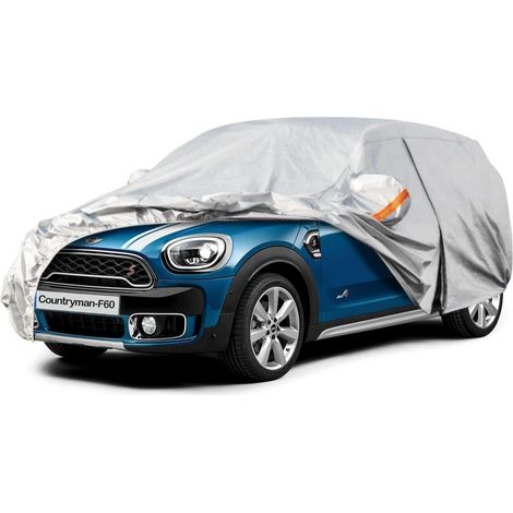Autoabdeckung wasserdicht atmungsaktiv für Mini Countryman F60 (2017-2022) Silber (1/5)