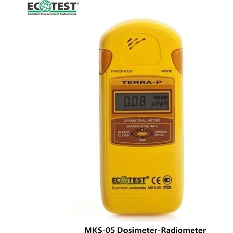 Compteur Geiger Muller Mesureur Détecteur de radioactivité - MKS-05 TERRA-P - Mesure de rayonnement gamma, rayon X, radionucléides bêta