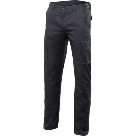 Pantalón industrial stretch multibolsillos de corte Slim Fit VELILLA Serie 103002S 36 Verde