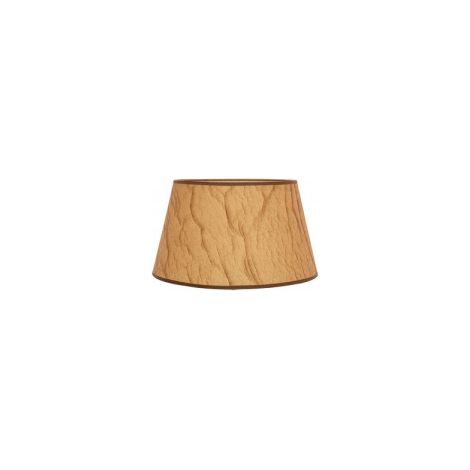 Salma E27 Pergament Lampenschirm 15dx12dx13h offen konisch