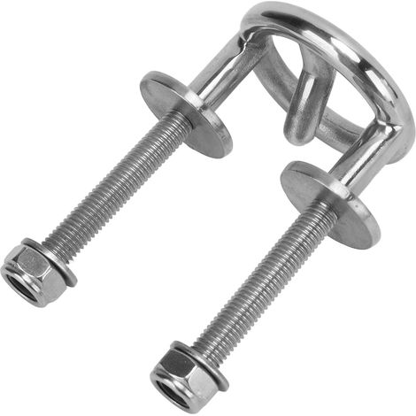 1 Crochet Oeillet Acier Inoxydable Filetage M10 Support Tableau Arrière Pour Ski Nautique Bateau (1/5)
