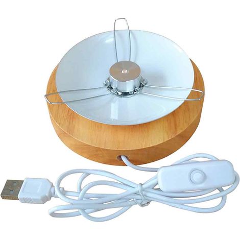 Lampe Chevet - Rotin - LED Rechargeable USB - Abat-Jour Tissé Main - Décoration Chambre Beige - 1 Pièce