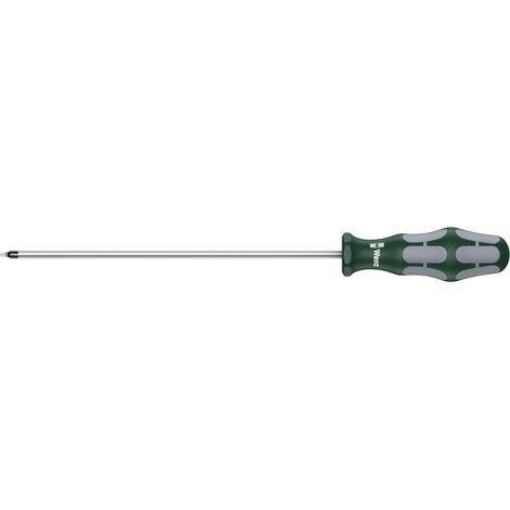 368 Tournevis pour vis à empreinte carrée, 1 x 200 mm, Noir/vert (1/5)