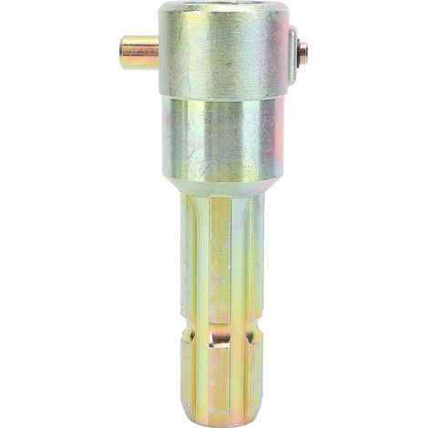 Adaptateur d'extension de prise de force amélioré 1-3/8 pouces, 6 cannelures femelle mâle, connexion rapide pour arbre de tracteur. (1/4)