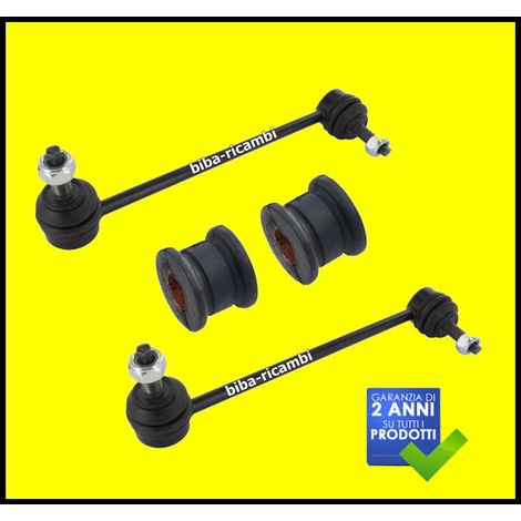 Tiranti biellette gommini barra stab mercedes classe a (w168) a160 75kw art006
