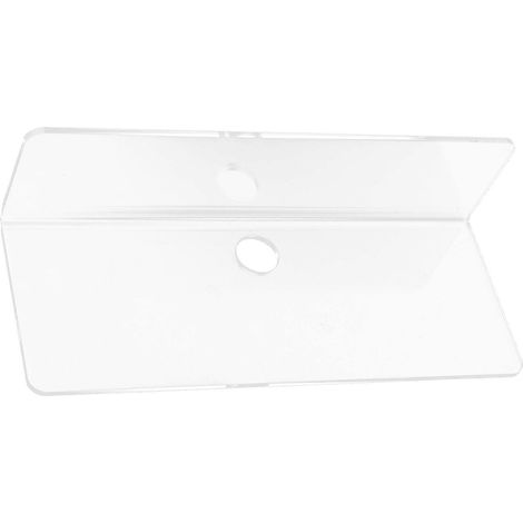 Étagère murale multifonctionnelle en acrylique transparent pour rangement. (1/5)