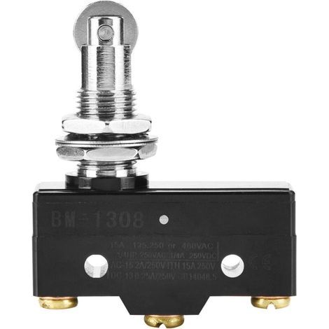 Microinterruptor momentáneo de acción rápida con contactos de plata (BM-1308), 1 unidad (1/5)