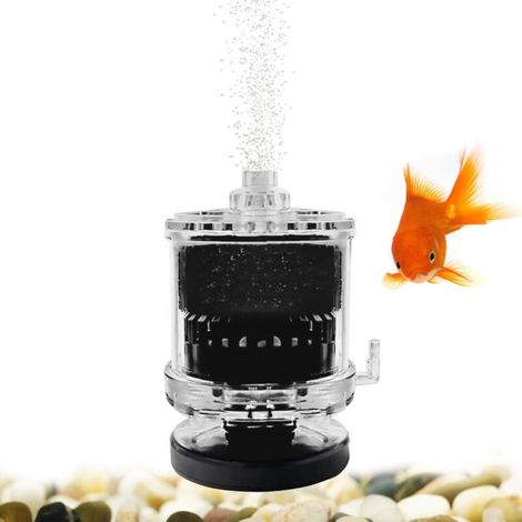 Filtre en Mousse Silencieux, Filtre éponge Aquarium Filtre d'aquarium Interne avec 2 Filtrations Physiques et Biochimiques pour Aquarium à Crevettes Betta (1/5)