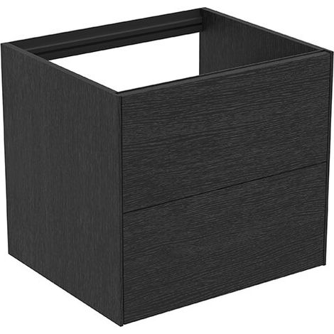 IDEAL STANDARD T4355Y4 meuble sous lave-main Conca, 2 tiroirs (1/2)