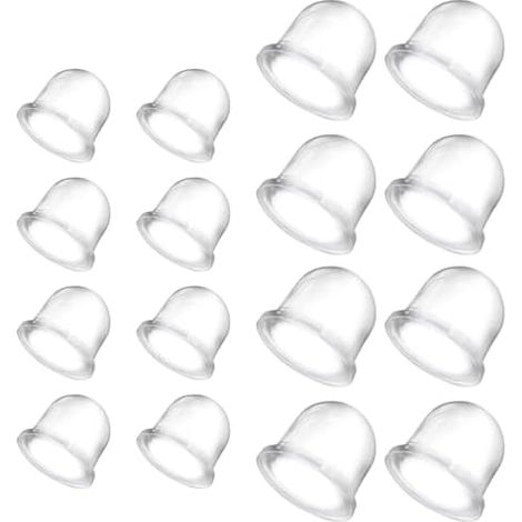 16 Pièces Poire D'AmorçAge Debroussailleuse Pompe Amorcage 19mm/22mm Tasse D'huile de Carburateur Ampoule Transparente pour Tondeuse à Gazon Coupe-haie Coupe-Bordures tronçonneuse - (1/5)