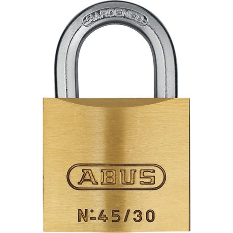 ABUS Vorhangschlösser Messing 45/30 Twins