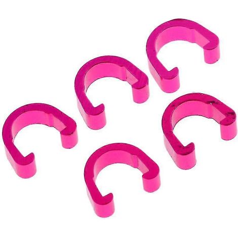 Guides-câbles et clips en C pour tubes de vélo avec 5 boucles de rangement pour VTT (1/4)