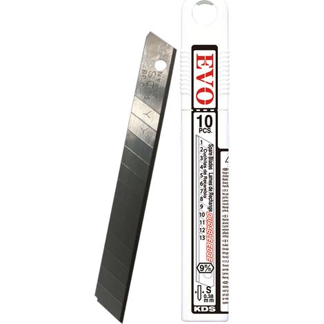 Cuchillas segmentadas KDS SB-10 EVO de 9 mm (10 cuchillas) (1/3)