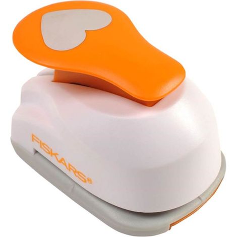 FISKARS Perforatrice à levier taille M coeurs