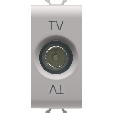 PRISE TV 1M PASS.10dB CONNEC.M 9,5 BEIGE GEWISS GW13363
