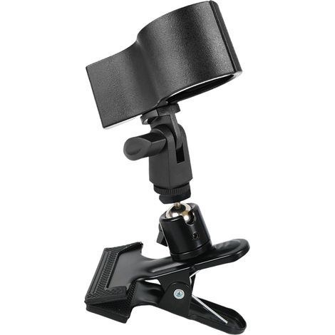 Generic Hair Dryer Holder for Dressing Table, 360° Swivel Tabletop Holder, Hair Dryer Stand for Apartment, Home, Bedroom, Vanity, Sink, Shower, Countertop, Toilet (1/5)