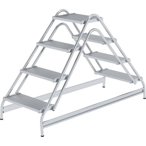 MUNK Aluminium Arbeitspodest 2x4 Stufen (1/3)