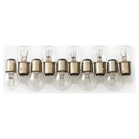 10 x BAY15D P21/5W Ampoule Voiture 12V 21 Watt 5 Watt Feu Stop Feu Arrière Lampe à Incandescence Ampoule à Billes AUTOBIRNEN FEU ARRIÈRE FEU STOP CLIGNOTANT MOTO (1/5)