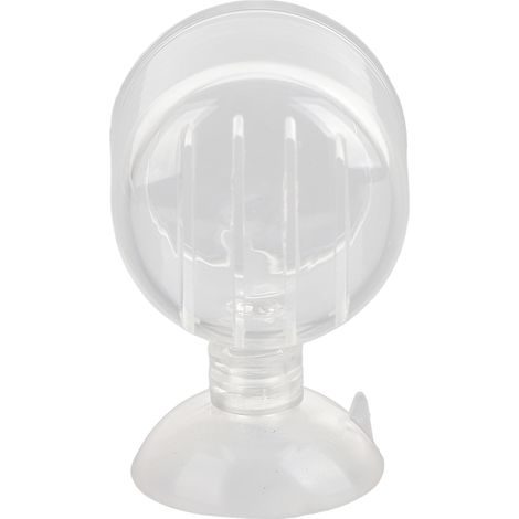 Mangeoire transparente pour ver rouge d'aquarium, ventouse, conteneur d'alimentation pour poisson, accessoire, fissure en verre (1/5)