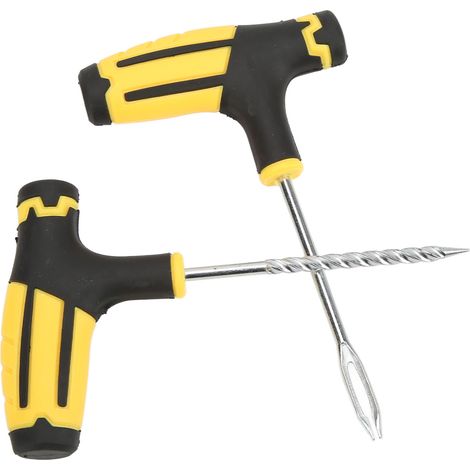 Tragbares Reifenreparaturset, praktisches und professionelles Handwerkzeug für Auto, Motorrad und Fahrrad, unverzichtbares Zubehör. (1/5)