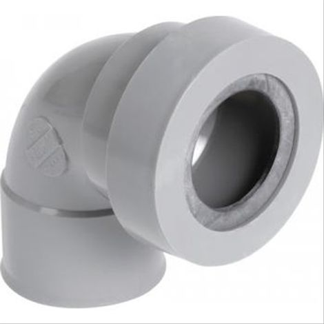 Coude à joint PVC MF 32 Nicoll -NF-  Le lot de 10