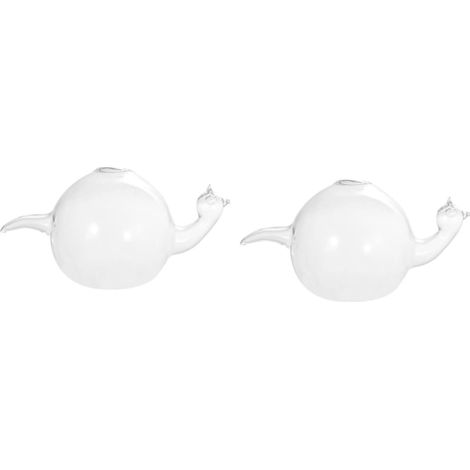 2pièces Vase Verre Escargot Fait Main Contenant Floral Décoratif pour Maison Mariage Et Fête Vase Verre Adorable Et Créatif Plusieurs Styles (1/5)