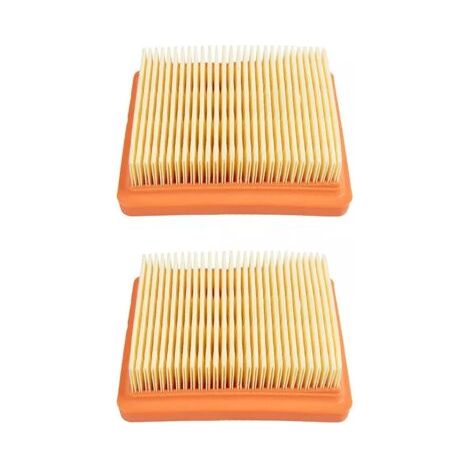 Pack of 2, air filter part 4180-141-0300 compatible with many Stihl string trimmer models for FS89 FS91 FS111 FS131 4180 141 0300 (1/3)