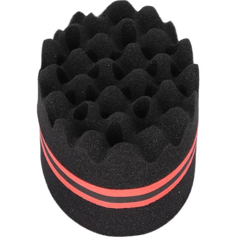 Éponge à cheveux pour boucles et dreadlocks, outil de coiffure afro pour hommes et femmes
