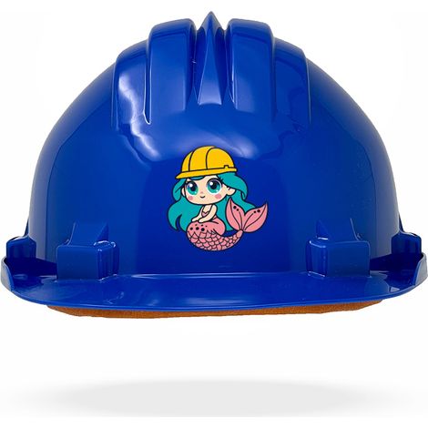 TAMS® Kinderhelm - Drehverschluss Blau Meerjungfrau