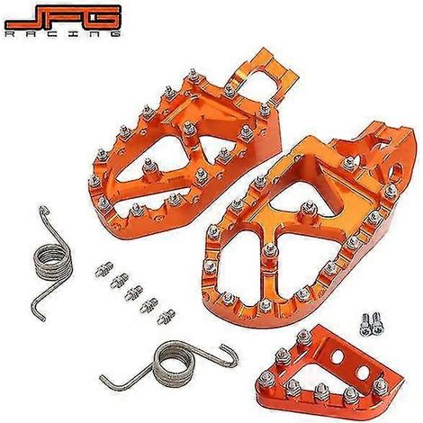 Repose-pieds de moto, pédales, repose-pieds, marchepied de frein pour Husqvarna TE, TX, TC, FC, FX, FE 125, 150, 250, 350, 450, 501 (2017-2022) (1/4)