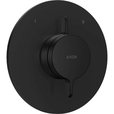 Axor One - Unterputzarmatur, für 2 Verbraucher, schwarz matt 48415670 (1/2)