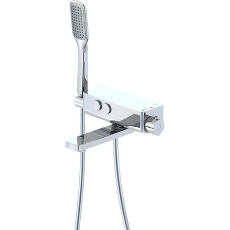 Steinberg Serie 390 Wannenarmatur, Aufputzthermostat, (1/5)