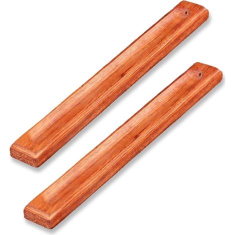 2 porta inciensos de madera, accesorio para varitas de incienso, decoración aromática para el hogar, la oficina, yoga y meditación. (1/5)