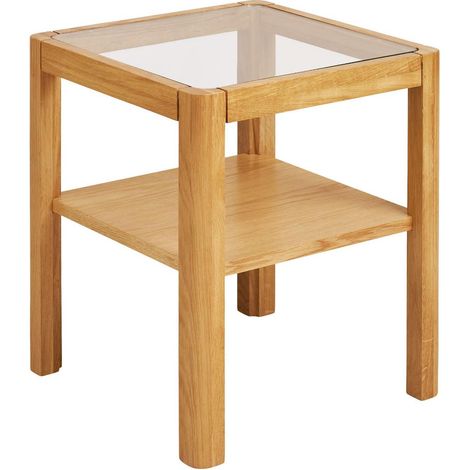 Greta table d'angle chêne. (1/5)