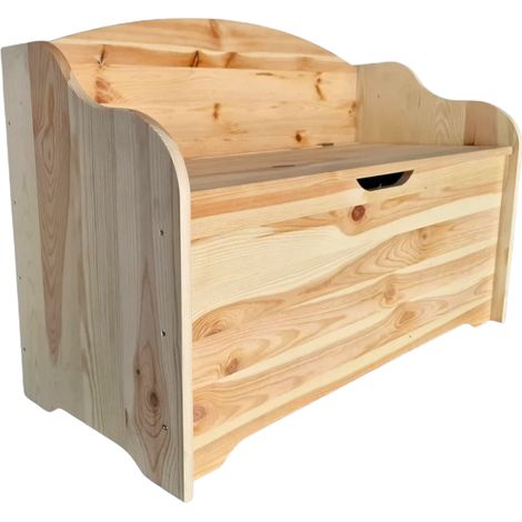 BAULE CASSAPANCA ALBERIAMO IN ABETE MASSELLO 100L 100x41xH67CM