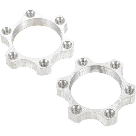 Lot de 2 adaptateurs de frein à disque à verrouillage central - Compatibles avec les rotors - Durables, légers et pratiques (1/5)