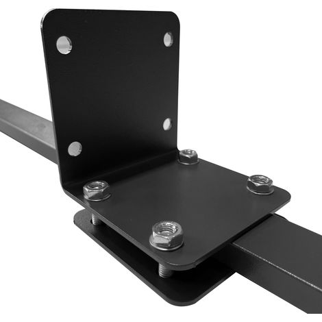 Balkonklemme für Balkon Fächer EASY MOUNT Geländer Flach Handlauf