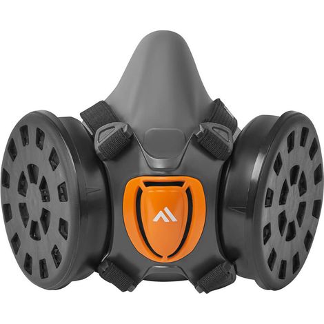 Kit Demi-maschera Tpr (con filtri P3) - Taglia S/m - Grigio - Portwest