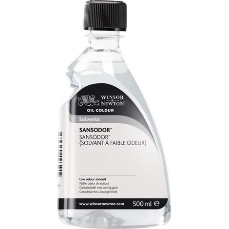 Solvant Inodore Sansodor peinture à l'huile 500ml Winsor et Newton
