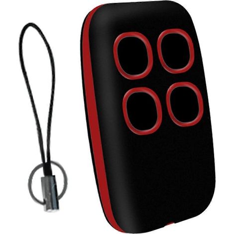 Duplicateur de télécommande de garage 250-913 MHz, multifréquence, sans fil, pour ouvre-porte universel (rouge). (1/4)