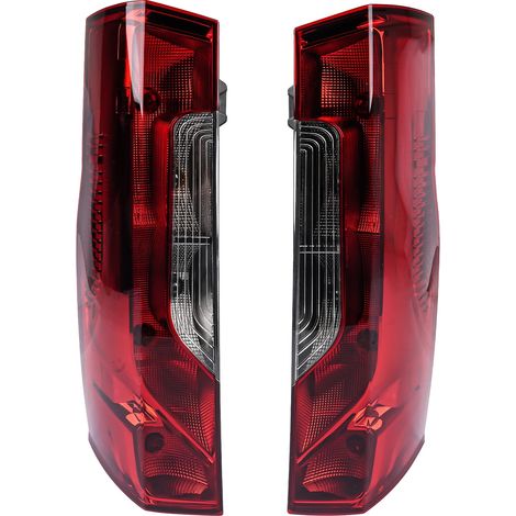 Feux arrière, Éclairage halogène, Compatible avec Mercedes Sprinter, B avec ampoule (1/2)