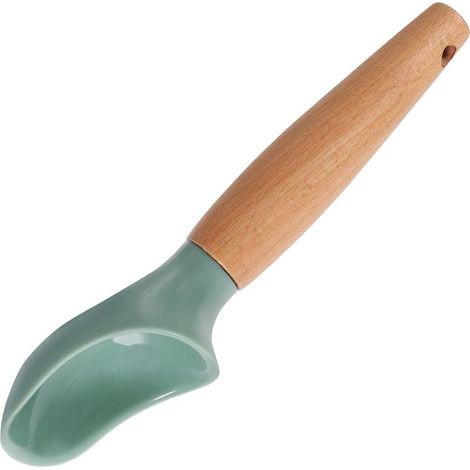 INOOMP 2-teiliges Eisportionierer-Set aus Kunststoff mit Holzgriff (1/5)