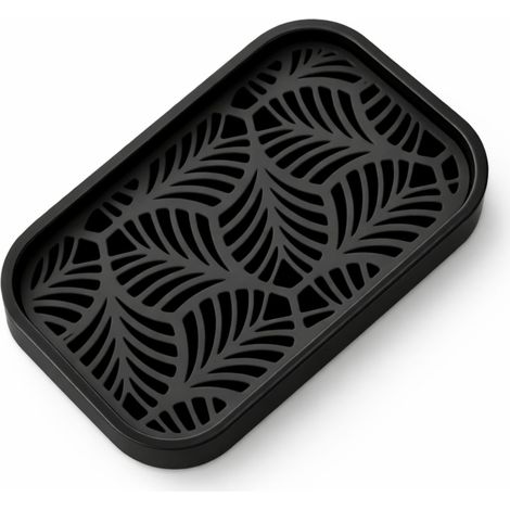 Contenitore per sapone con inserto nero removibile