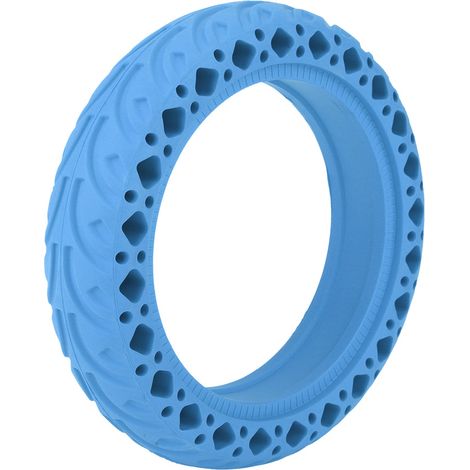 Pneu prismatique en caoutchouc de 8,5 pouces avec absorption des chocs et anti-éclatement pour trottinette électrique Xiaomi M365 (bleu) (1/5)